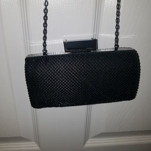 Jessica McClintock metal evening handbag